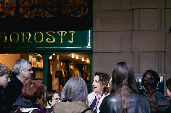 Books and films, special tour in Pasaia