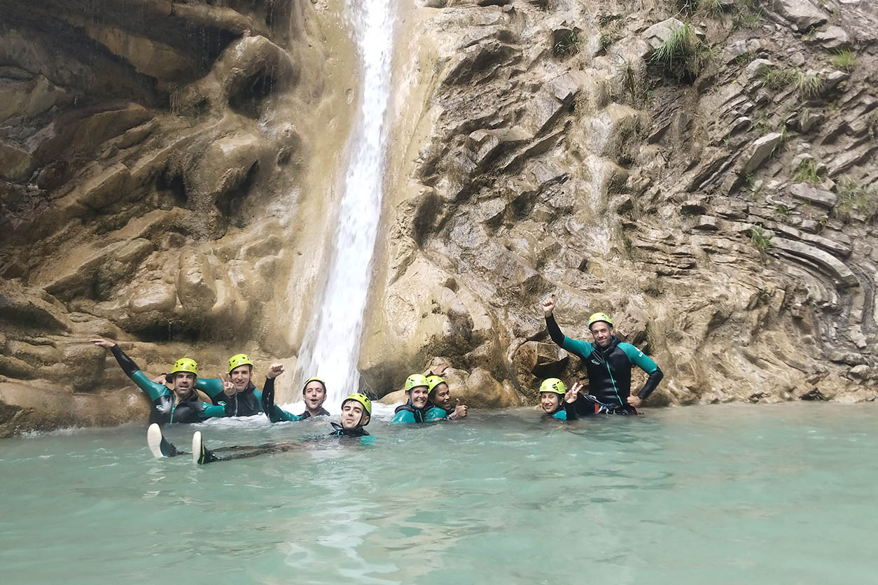 Barranco Os Lucas desde Oros Bajo
