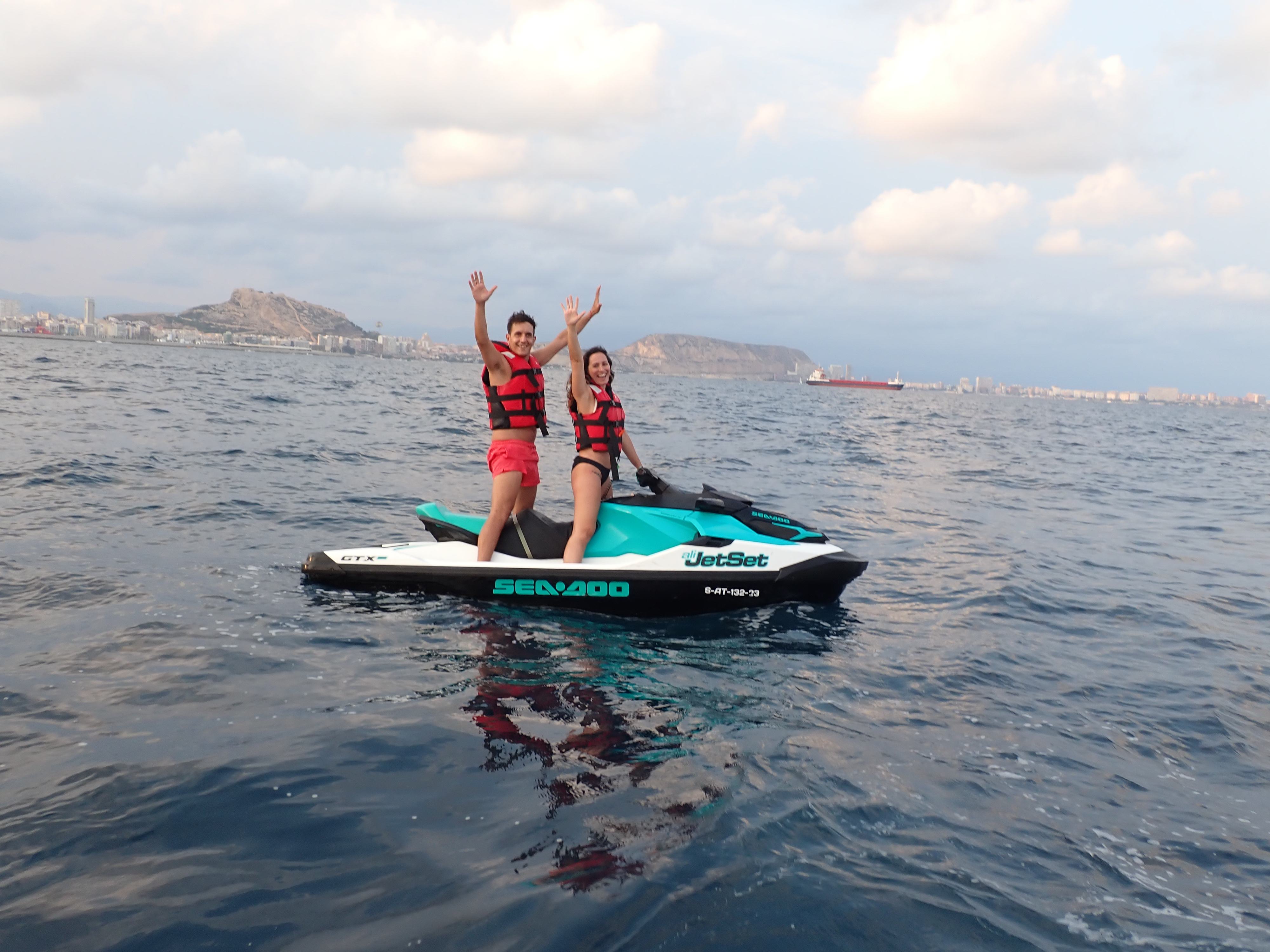 Jet ski trip to Tabarca with lunch